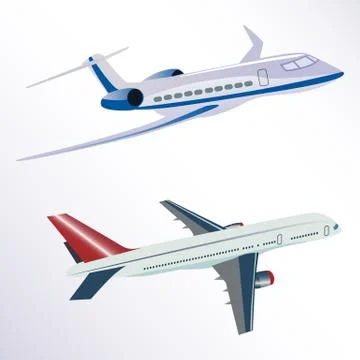 Aero plane Stock Illustration