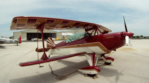 Aerobatic Biplane 스톡 동영상 29754930