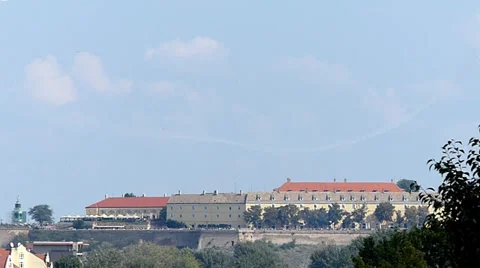 Aerobatic competitions Stock Footage 37327778