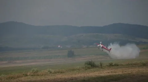 Aerobatic Display Vídeo Stock 8555377