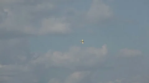 Aerobatic group formation, cloudy, defense, national display, white, competition Stock Footage 8548440