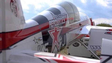 AEROBATIC RC MODEL AIRCRAFT Stock Footage 102024092