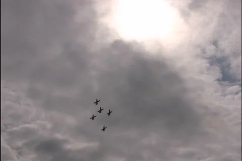 Aerobatics Stock Footage 1060508