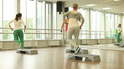 Aerobics Stock Footage 22576413