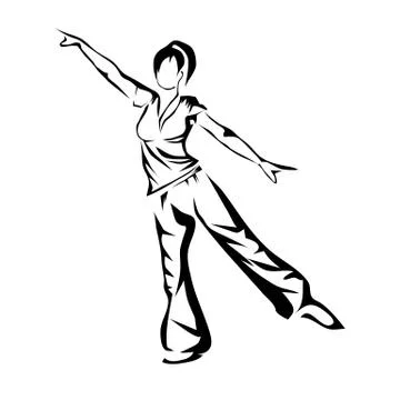 Aerobics Stock Illustration