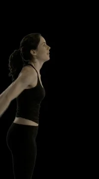 Aerobics Instructor Stock Footage 79714