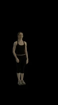 Aerobics Instructor Stock Footage 79802