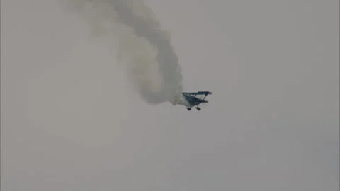 Aerobytes, Jet Pitts Display, G-JPIT, Pitts S2S,  Airshow 스톡 동영상 279154492