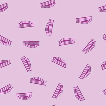 Aerodynamics aeronautical engineer glyph vector seamless pattern Stock Illustration