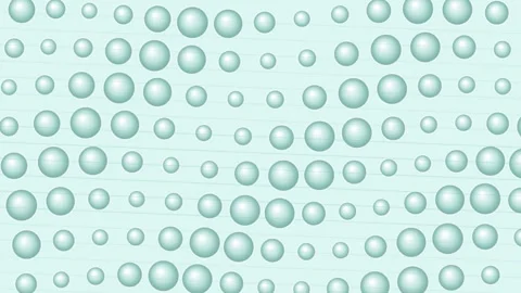 Aerogel Cellular Pore Flow Seamless Material Loop 스톡 동영상 343492630