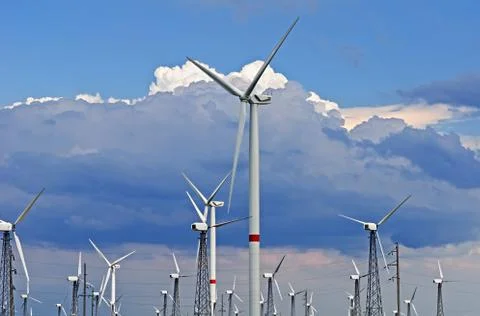 Aerogenerators Stock Photos