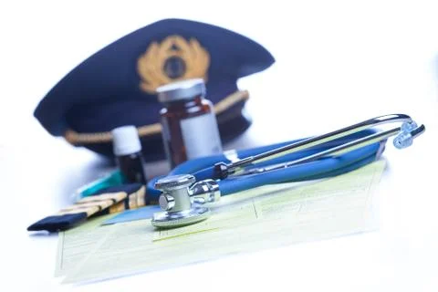 Aeromedical exam Stock Photos