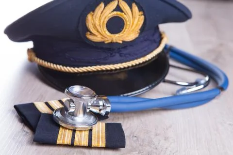 Aeromedical exam Stock Photos