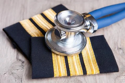 Aeromedical exam Stock Photos