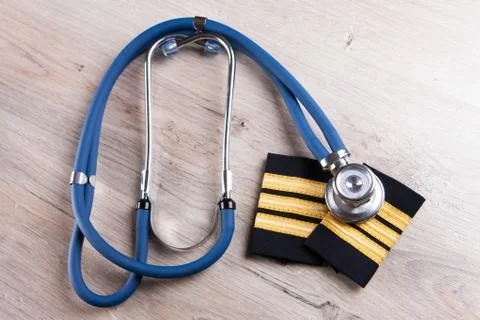 Aeromedical exam Stock Photos