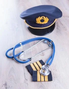 Aeromedical exam Stock Photos