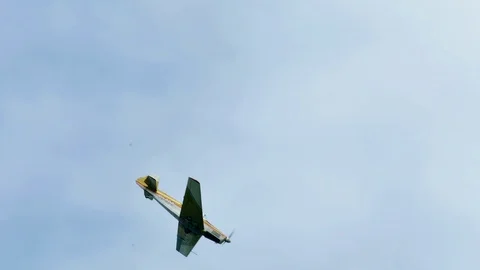 Aeromiting Aircraft Stock-Footage 91434637