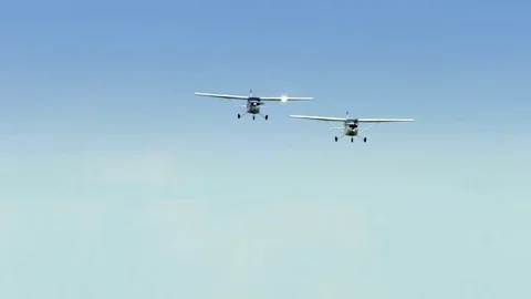 Aeromiting Aircraft Stock-Footage 91568899