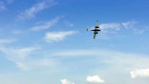Aeromiting Aircraft Stock-Footage 91574169
