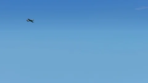 Aeromiting Aircraft 스톡 동영상 91676344