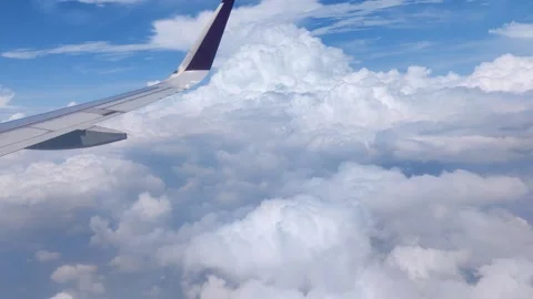 Aeroplane in the air Stock Footage 194225686
