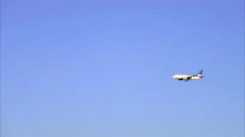 An aeroplane Stock Footage 11301659