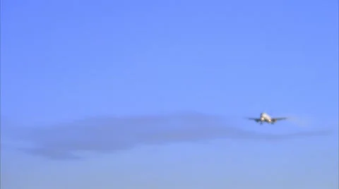 An aeroplane Stock Footage 11301672