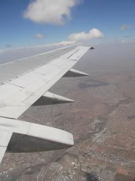 Aeroplane Wing Foto stock