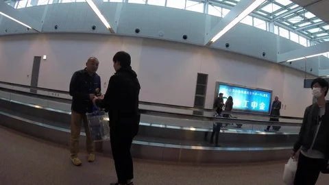 Aeropuerto Time Laps Stock Footage 89505385