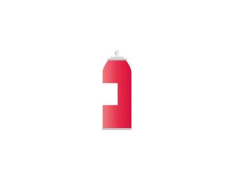 Aerosol, bottle, spray icon. Vector illustration. Flat design. Stock Illustration