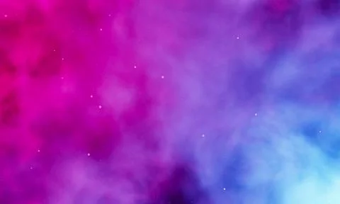 Aerosol clouds, space haze or cosmic rays, pink, pastel blue, space sky wit.. 스톡 일러스트