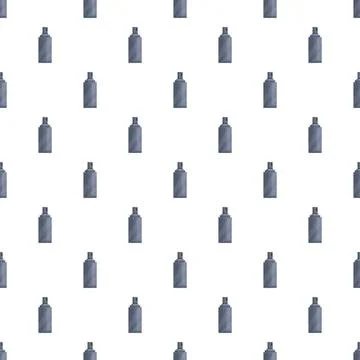Aerosol spray bottle repeating seamless pattern background 스톡 일러스트