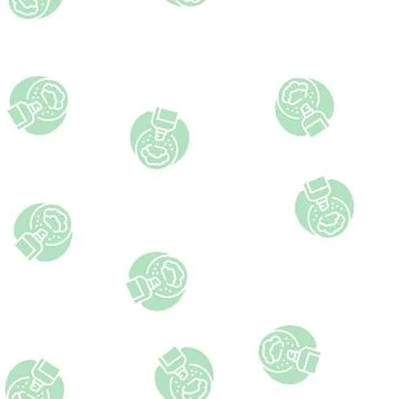 Aerosol spray glyph seamless pattern Stockillustratie