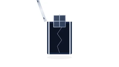 Aerospace CubeSat Deployer Spring Canister Assembly Motion Graphic in Navy .. Видео 346006964