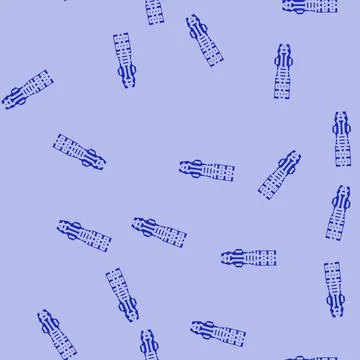 Aerospace engineering mechanical engineer glyph vector seamless pattern Illustrazione stock