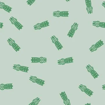 Aerospace engineering mechanical engineer line vector seamless pattern Stock Illustration