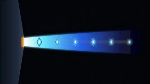 Aerospace Scramjet Shock Diamond Combustion Plume with supersonic supers 4K Loop Vídeos de archivo 345961244