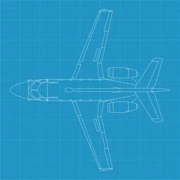 Aerospatiale Corvette Stock Illustration