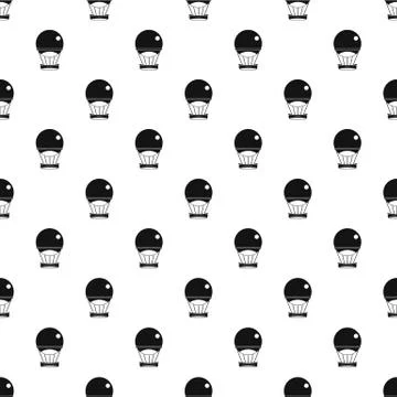 Aerostat balloon pattern Stock Illustration