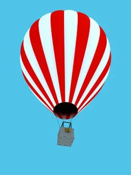 Aerostat Stock Illustration