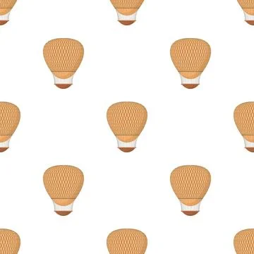 Aerostat pattern seamless vector Stock Illustration