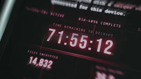 AES Encrypted Files - Shallow Focus Shot Stock Footage 336944223