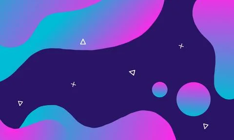 Aesthetic abstract background Stock Illustration