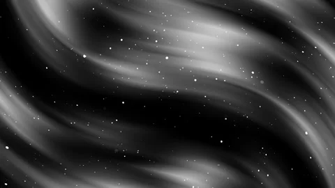 Aesthetic abstract dark grey background space, luxury white particle light 库存影片 297935532