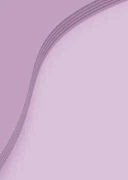 Aesthetic abstract design for background. Simple lilac waves. Stock Illustration