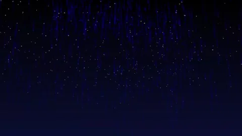 Aesthetic Abstract Falling Grid Balls Dots Blue Background MotionDesign 4K HD Video stock 294980784