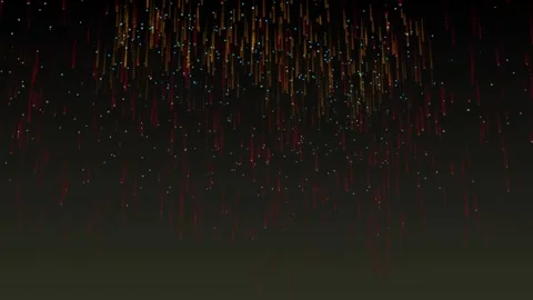 Aesthetic Abstract Falling Grid Balls Dots Colorful Background MoDesign 4K HD Stock Footage 294980917