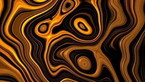 Aesthetic Abstract Liquid Lines Loop Orange Background Motion Design Video 4K HD Stock Footage 289452524