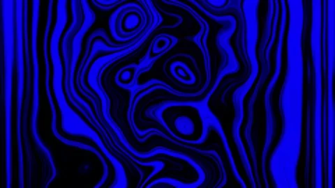 Aesthetic Abstract Liquid Lines Loop Blue Background Motion Design Video 4K HD Stock Footage 294032419