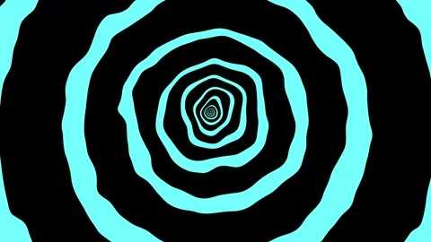 Aesthetic Abstract Loop Circle Animation Blue Background Motion Design Video Video stock 292332179